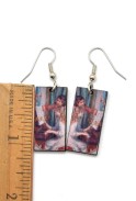 Girls at Piano Earrings